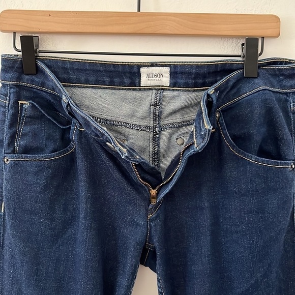 HUDSON Low Rise Blue Jeans Size 27 - Picture 12 of 12